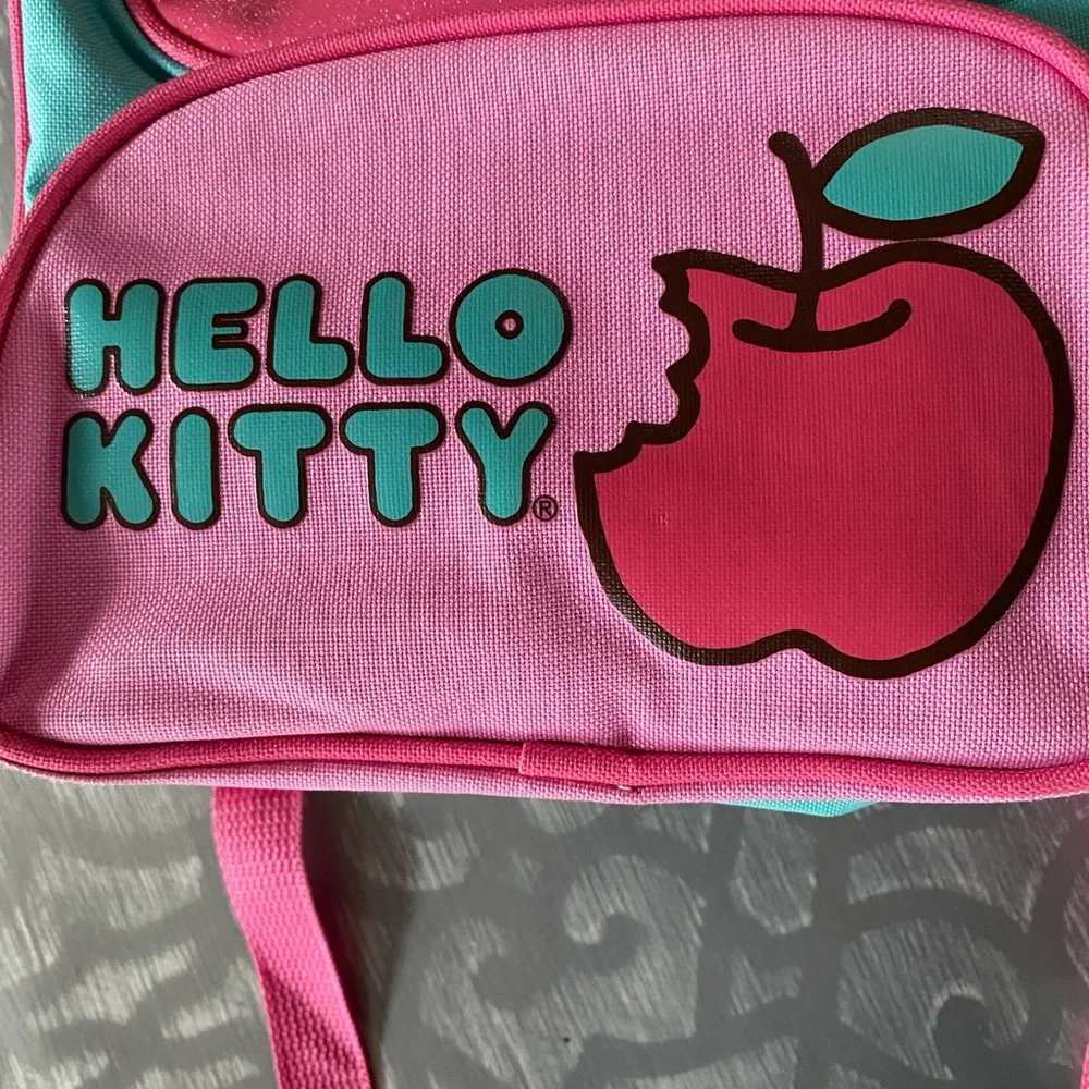 Hello Kitty Pink and Blue‎ Kids Backpack CLEAN